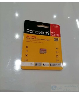 مموری کارت 32 گیگ پک دار برند panatech - سرعت 35 micro sd کارت حافظه